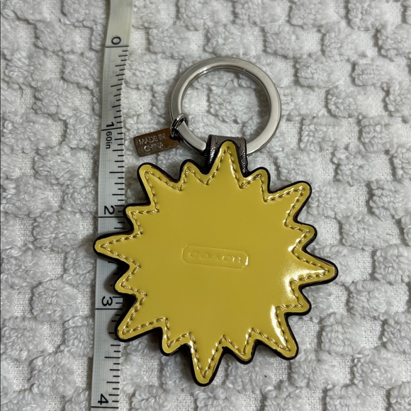 Coach Sun with Glasses Keychain - Picture 2 of 2